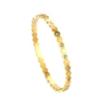 Golden Crystal Bangle