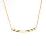 Sleek Arc Necklace
